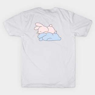 Sleepy bunnies rabbits T-Shirt